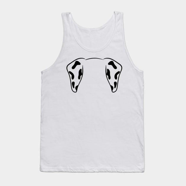 Dog ears Tank Top by BahArt